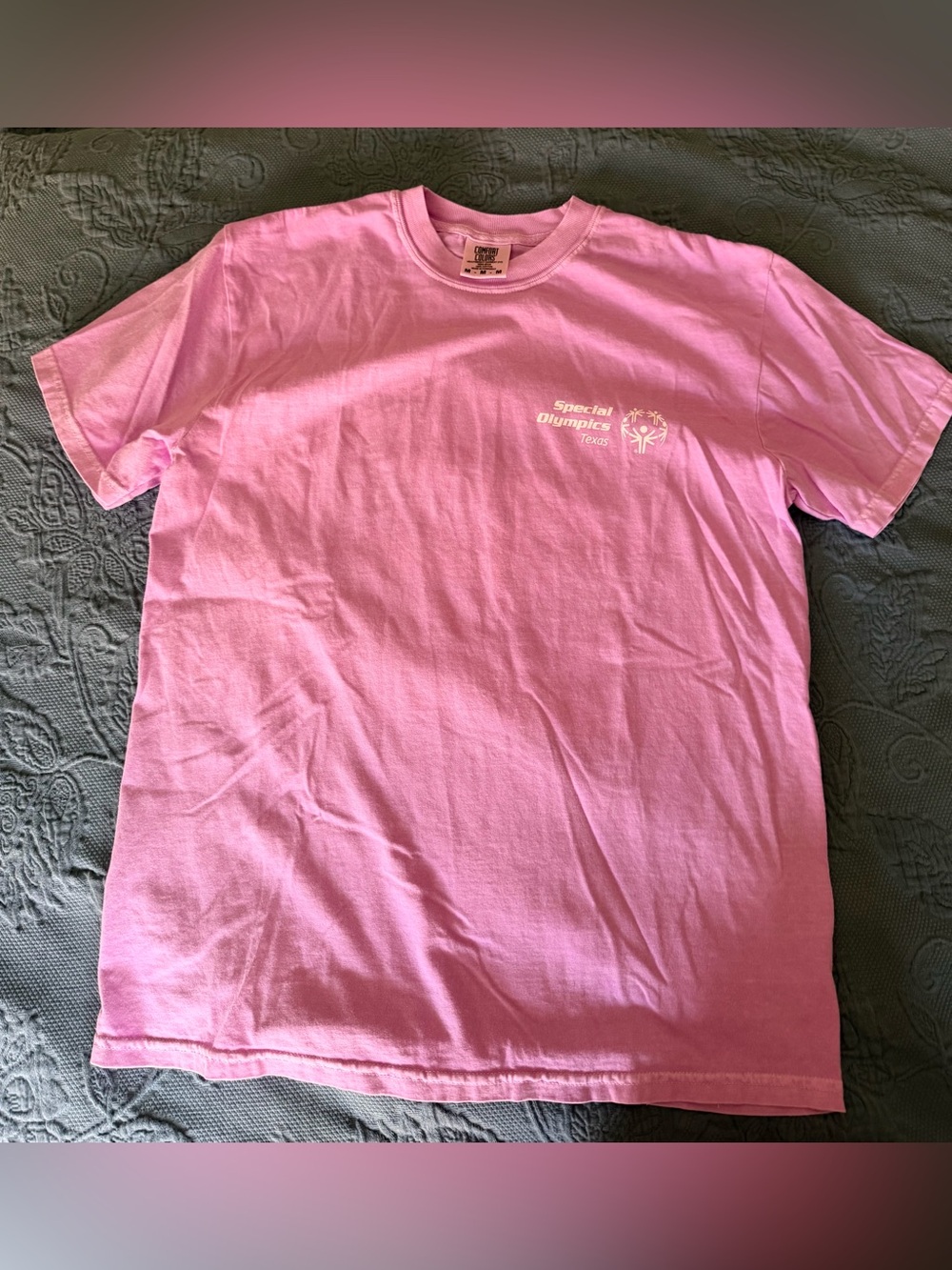 Pink Special Olympics Logo T-Shirt - med